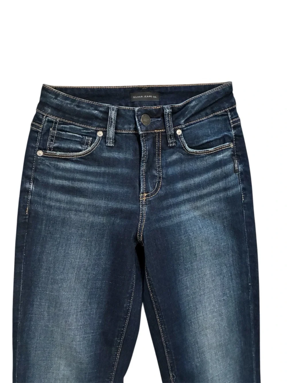 Silver Jeans Women’s 25 Blue Suki Capri LIKE NEW!